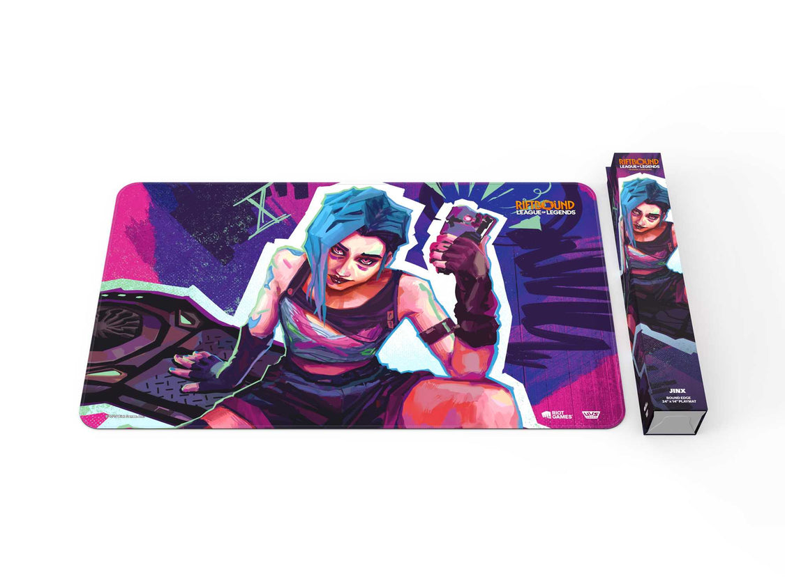 Riftbound: League of Legends - Origins Jinx Playmat - Loaded Dice