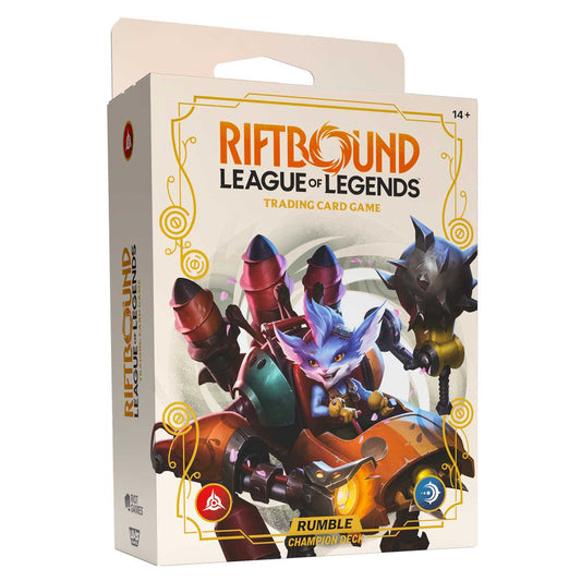 Riftbound: League of Legends TCG - Spiritforged Champion Deck - Rumble - Loaded Dice