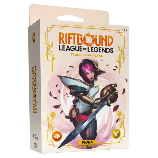 Riftbound: League of Legends TCG - Spiritforged Champion Deck - Fiora - Loaded Dice