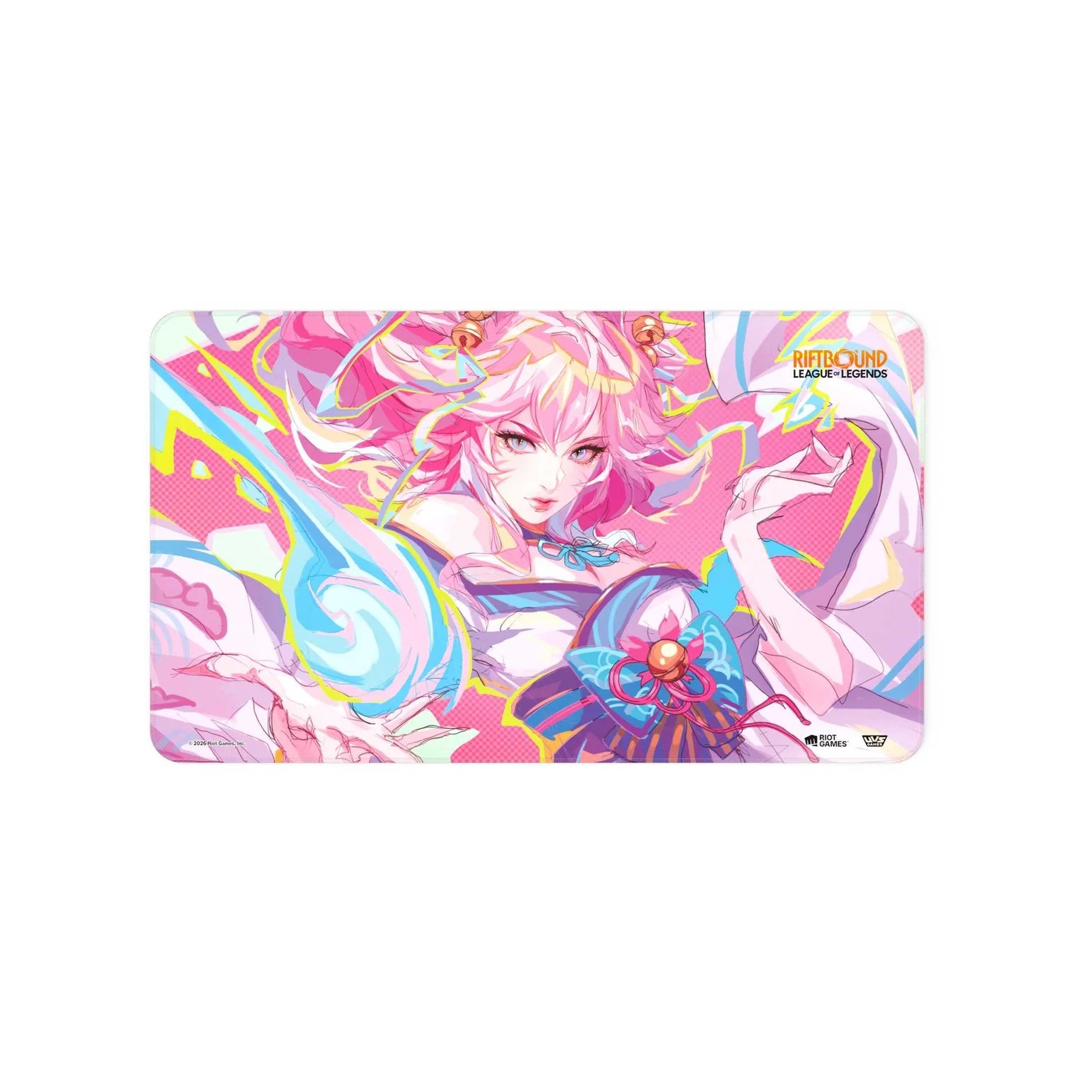 Riftbound: League of Legends Spiritforged Playmat - Blossom Ahri - Loaded Dice