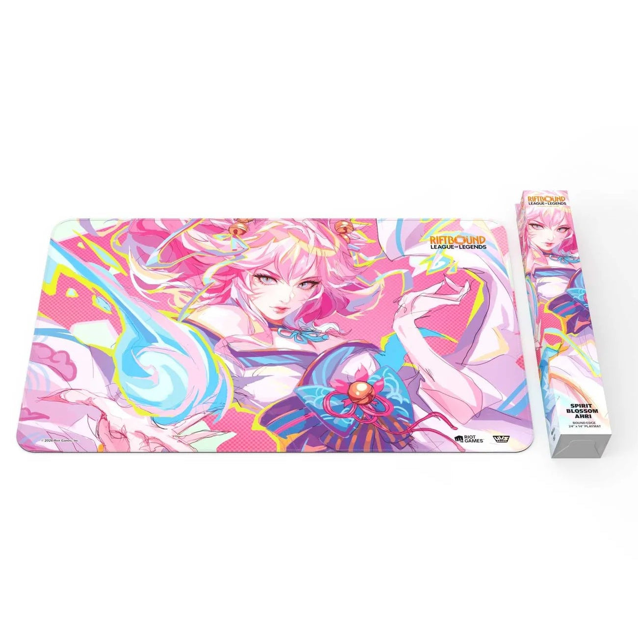 Riftbound: League of Legends Spiritforged Playmat - Blossom Ahri - Loaded Dice