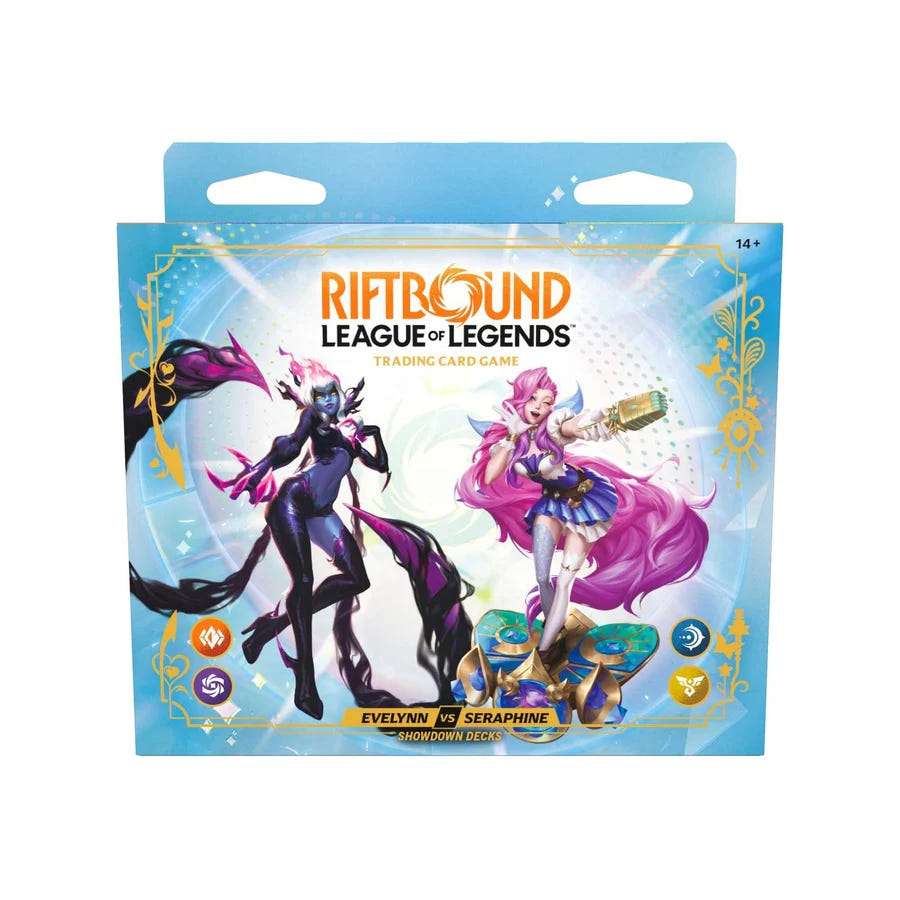 Riftbound: League of Legends TCG - Set 5: Radiance Showdown Decks - Evelynn vs Seraphine