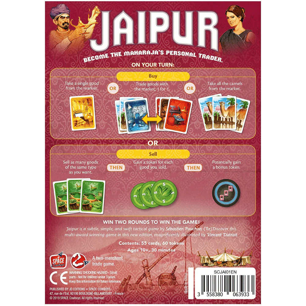 Jaipur Board Game (2nd Edition) - Loaded Dice