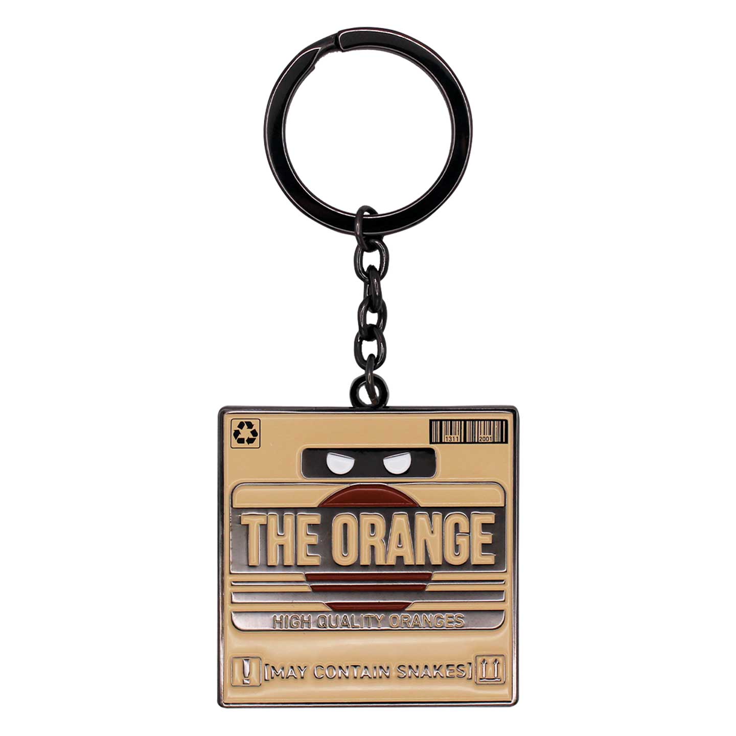 Metal Gear Solid 2 The Orange Cardboard Box Keyring - Loaded Dice