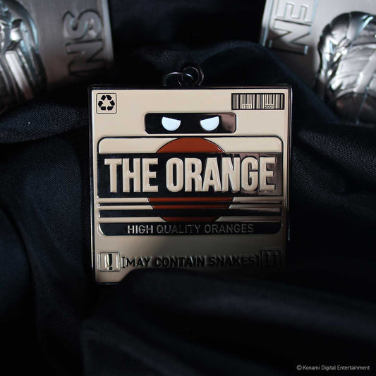 Metal Gear Solid 2 The Orange Cardboard Box Keyring - Loaded Dice