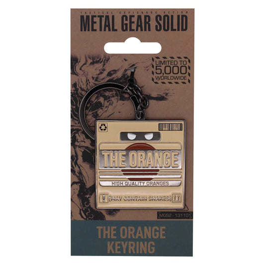 Metal Gear Solid 2 The Orange Cardboard Box Keyring - Loaded Dice
