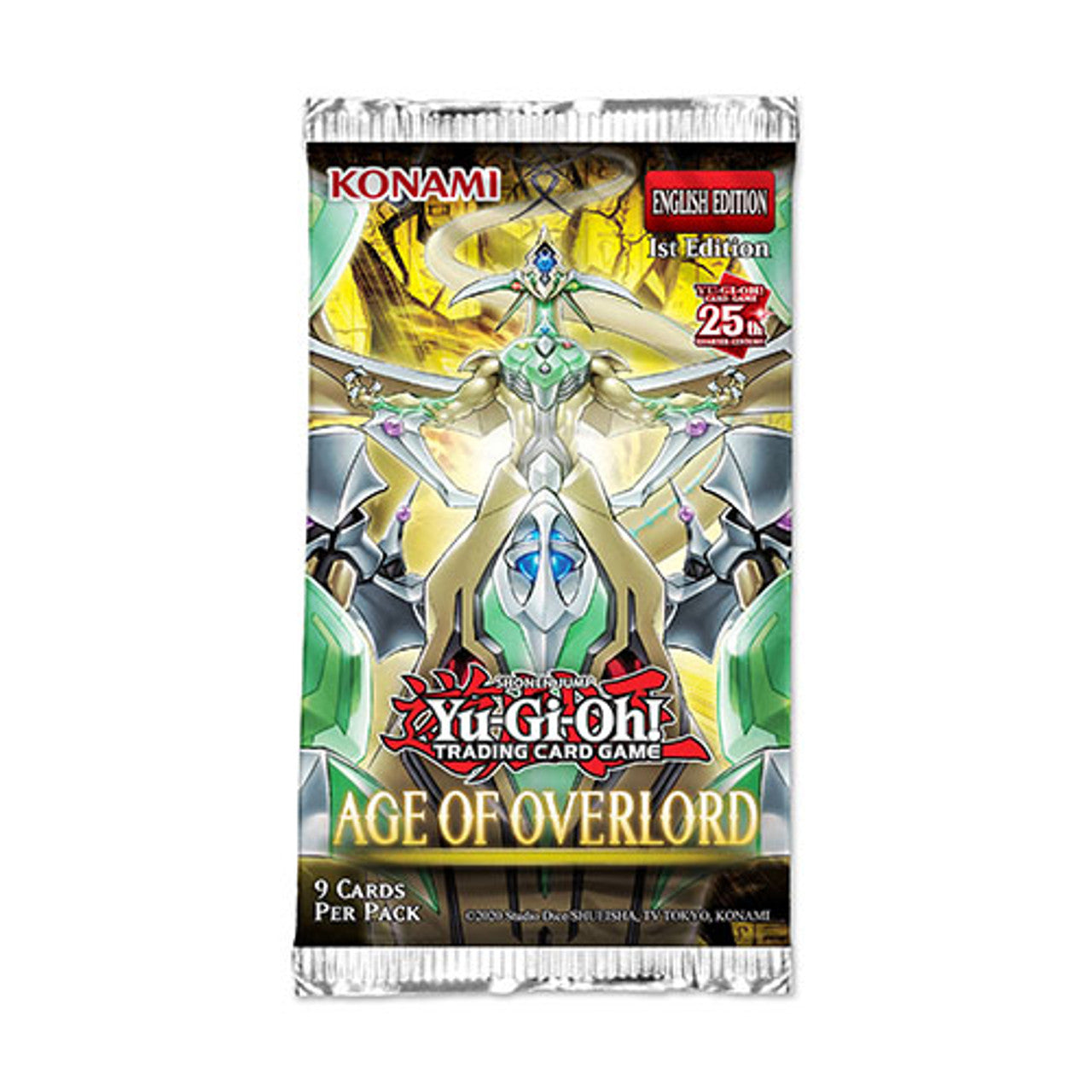 Yu-Gi-Oh! - Age Of Overlord Booster Pack - Release Date 19/10/23 - Loaded Dice Barry Vale of Glamorgan CF64 3HD