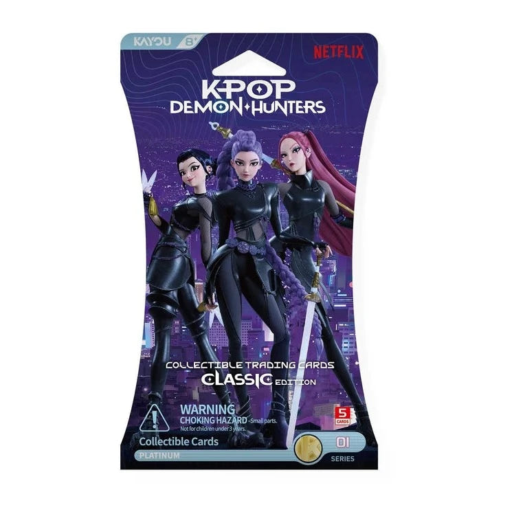 KPop Demon Hunters Classic Edition sleeved card pack by Kayou