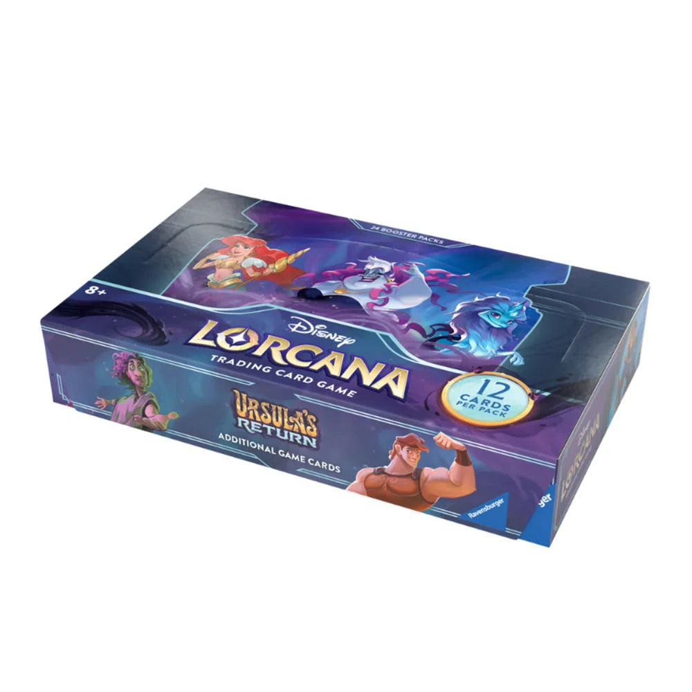 Disney Lorcana Trading Card Game Set 4 - Ursula's Return - Booster Box - Loaded Dice