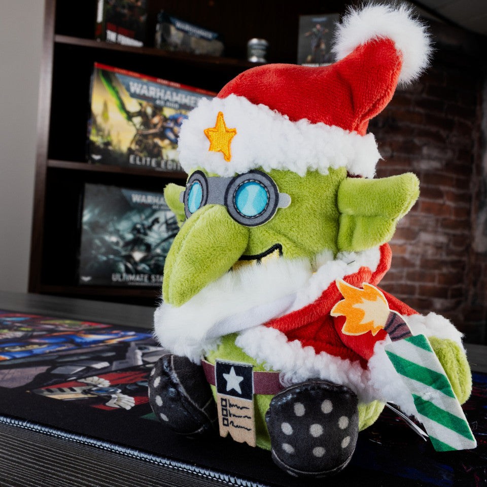 Warhammer 40,000 Da Red Gobbo – Collectible Plush – 6 Inch - Loaded Dice