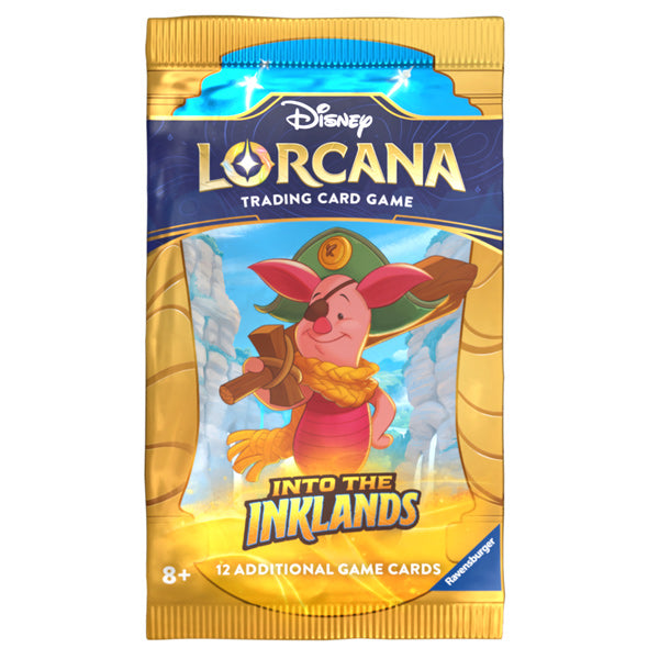 Disney Lorcana Trading Card Game - Into the Inklands Booster Pack - PRE ORDER See Description for Release Date Details - Loaded Dice Barry Vale of Glamorgan CF64 3HD