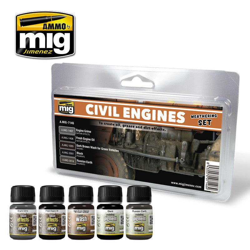 Civil Engines Weathering Set - Loaded Dice Barry Vale of Glamorgan CF64 3HD
