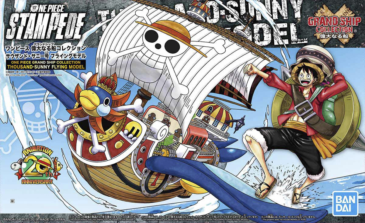 Bandai One Piece Grand Ship Collection Thousand-Sunny Flying Model - MK57794