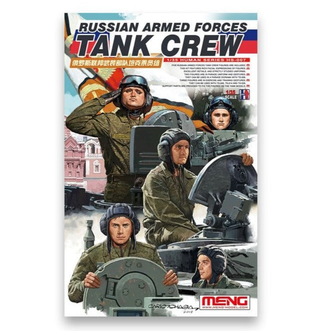 MENG 1/35  Russian Armed Forces Tank Crew - Loaded Dice Barry Vale of Glamorgan CF64 3HD