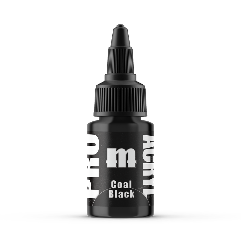 Pro Acryl - Coal Black 22ml - Loaded Dice