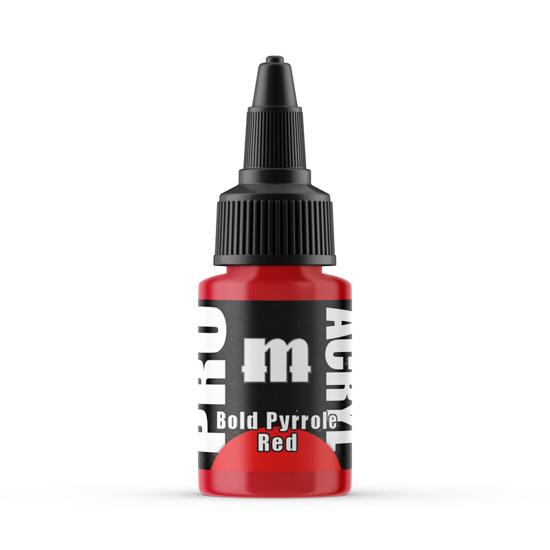 Pro Acryl - Bold Pyrrole Red 22ml - Loaded Dice