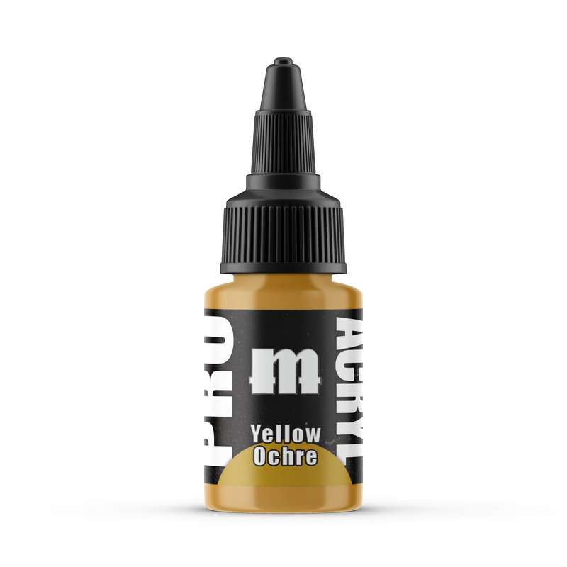Pro Acryl - Yellow Ochre 22ml - Loaded Dice