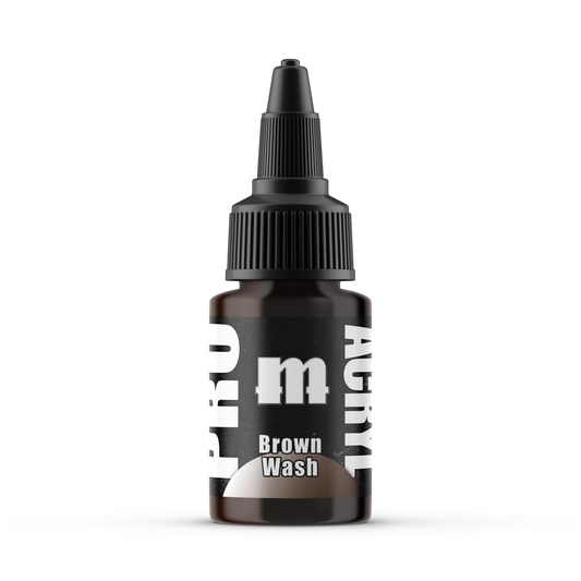Pro Acryl - Brown Wash 22ml - Loaded Dice