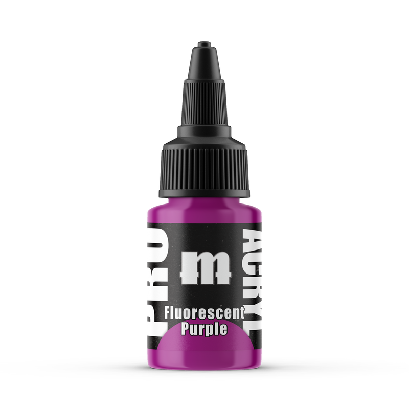 Pro Acryl - Fluorescent Purple 22ml - Loaded Dice