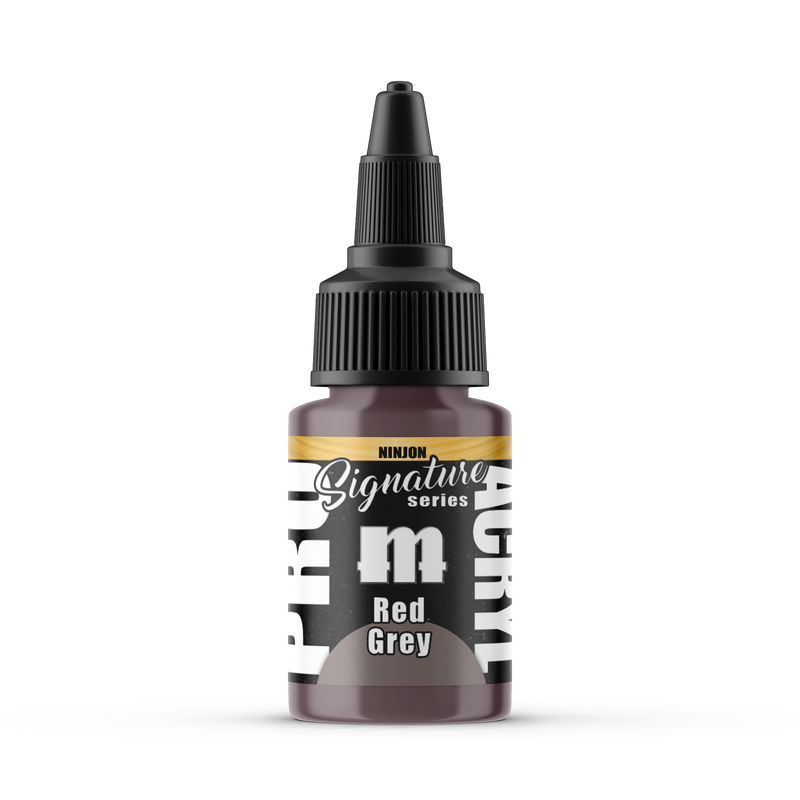 Pro Acryl Signature - Ninjon - Red Grey 22ml - Loaded Dice