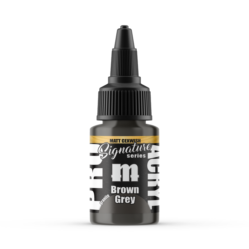 Pro Acryl Signature - Matt Cexwish - Brown Grey 22ml - Loaded Dice