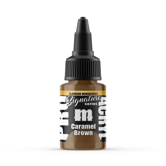 Pro Acryl Signature - Flameon - Caramel Brown 22ml - Loaded Dice