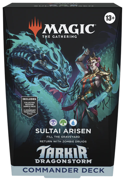 Magic The Gathering: Tarkir Dragonstorm Commander Deck - Sultai Arisen - Loaded Dice