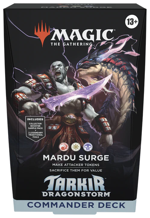Magic The Gathering: Tarkir Dragonstorm Commander Deck - Mardu Surge - Loaded Dice