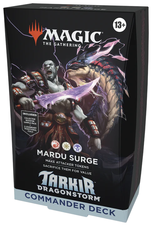 Magic The Gathering: Tarkir Dragonstorm Commander Deck - Mardu Surge - Loaded Dice