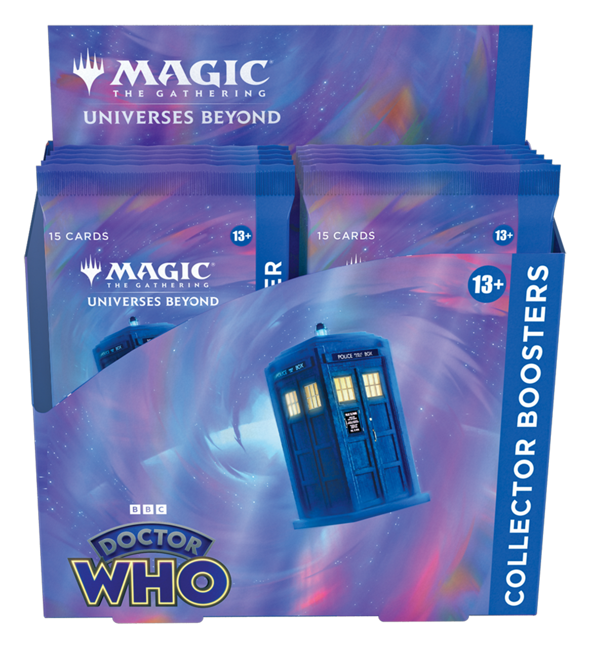 Magic The Gathering - Universes Beyond: Doctor Who Collector Booster Box - Release Date 13/10/23 - Loaded Dice Barry Vale of Glamorgan CF64 3HD