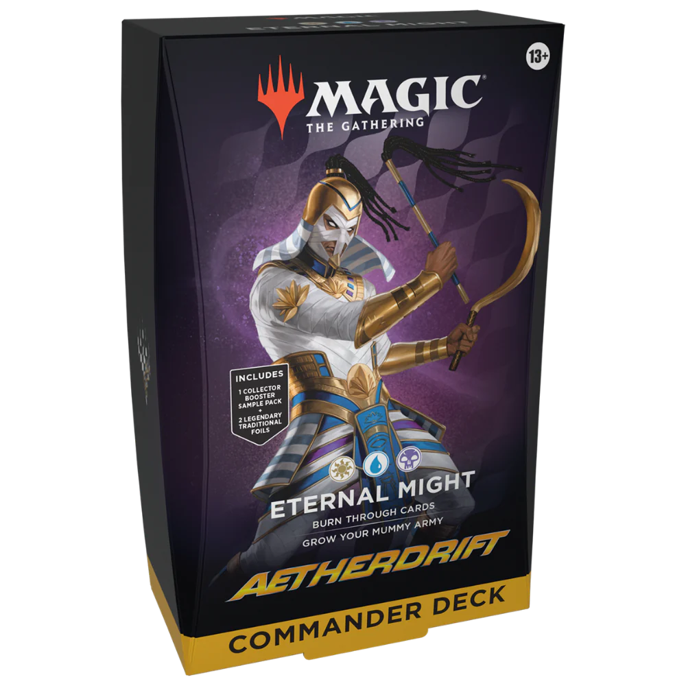 Magic The Gathering: Aetherdrift Commander Deck - Eternal Might - Loaded Dice