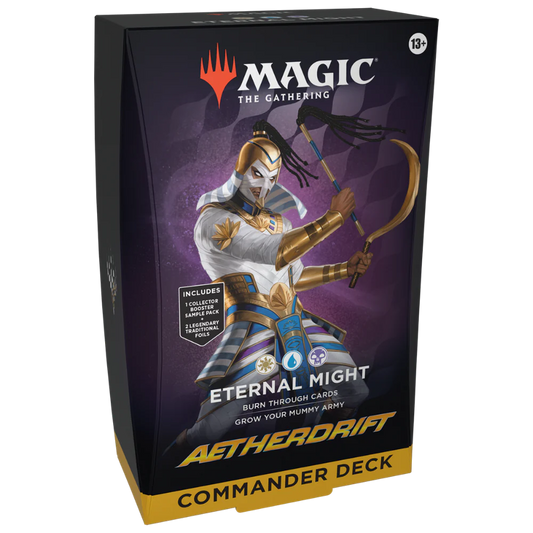 Magic The Gathering: Aetherdrift Commander Deck - Eternal Might - Loaded Dice