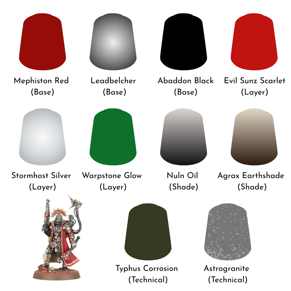 Adeptus Mechanicus: Starter Paint Bundle - Loaded Dice