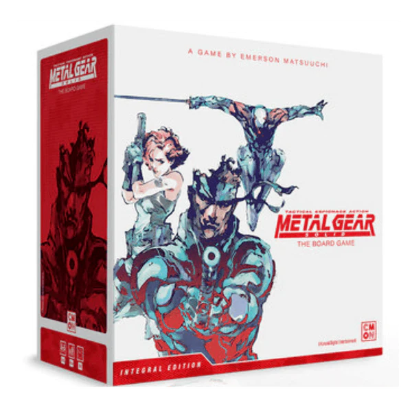 Metal Gear Solid: The Board Game - Release Date Early 2024 - Loaded Dice Barry Vale of Glamorgan CF64 3HD