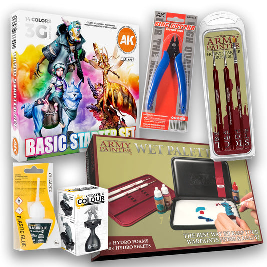 Miniature Painting Starter Bundle - Loaded Dice