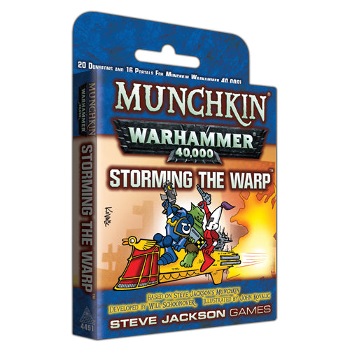 Munchkin Warhammer 40,000: Storming the Warp - Loaded Dice Barry Vale of Glamorgan CF64 3HD