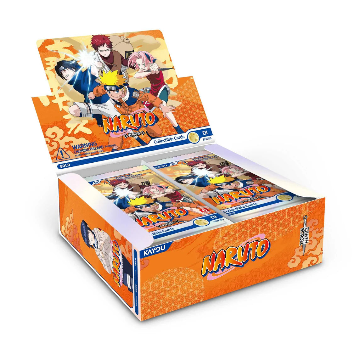 NARUTO - Smriti Collectible Cards - Earth Scroll Foil Booster Box