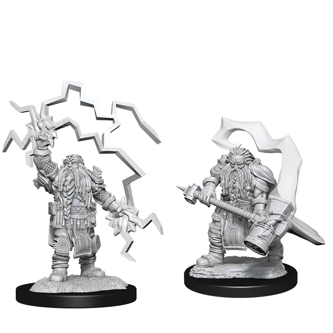 Dwarf Cleric Male: D&D Nolzur's Marvelous Unpainted Miniatures (W14) - Loaded Dice