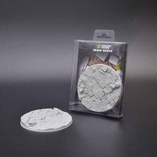 Gamers Grass Resin Bases Temple Round 100mm (x1) - Clearance Special Offer - Loaded Dice