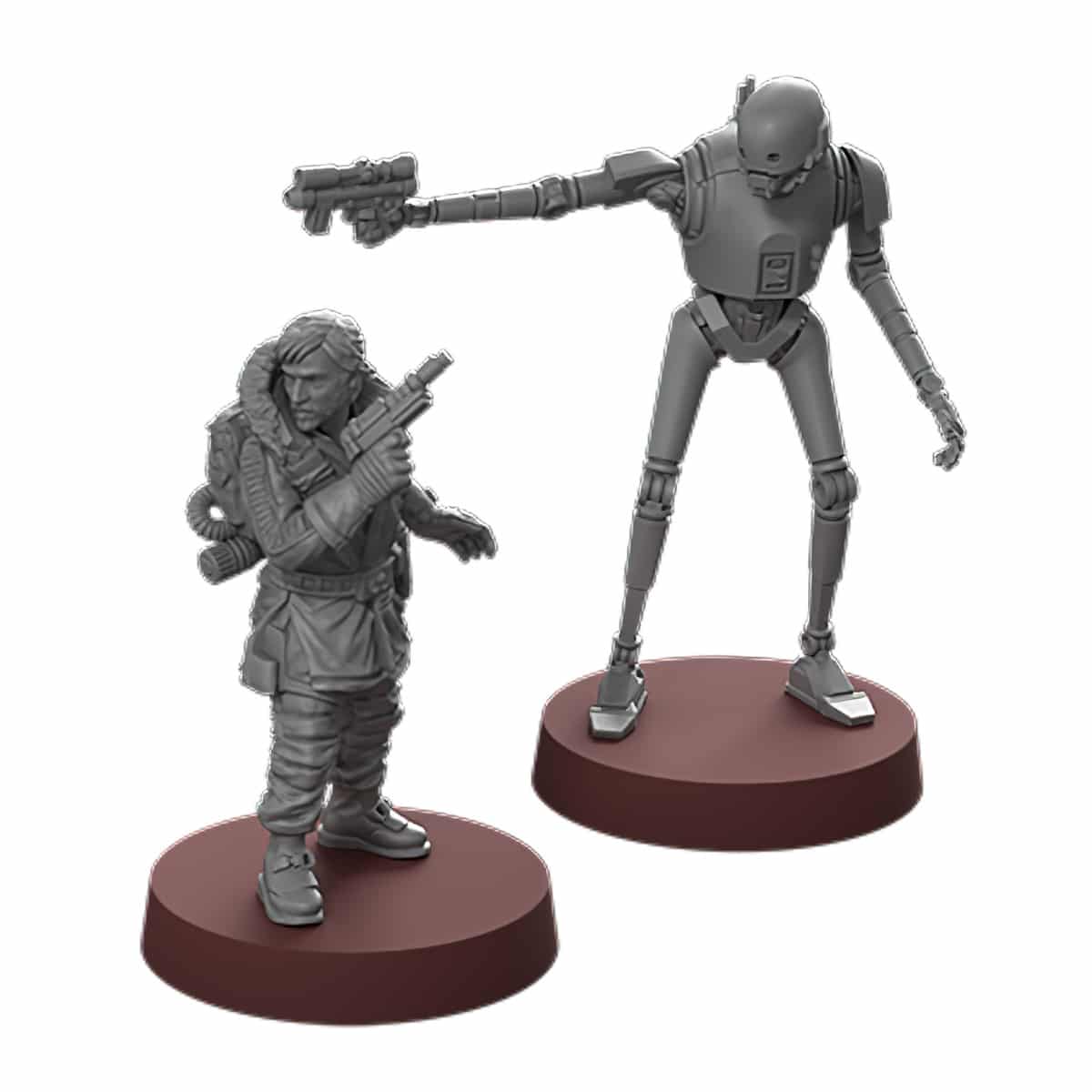 Star Wars Legion: Cassian Andor and K-2SO Commander Expansion - Loaded Dice