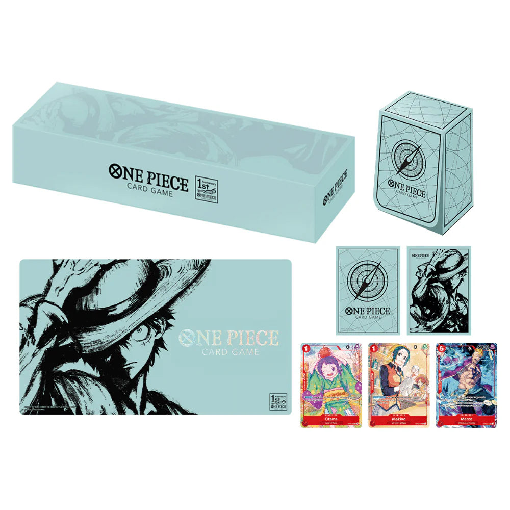 One Piece Card Game: Japanese 1st Anniversary Set - Release Date 26/4/24 - Loaded Dice
