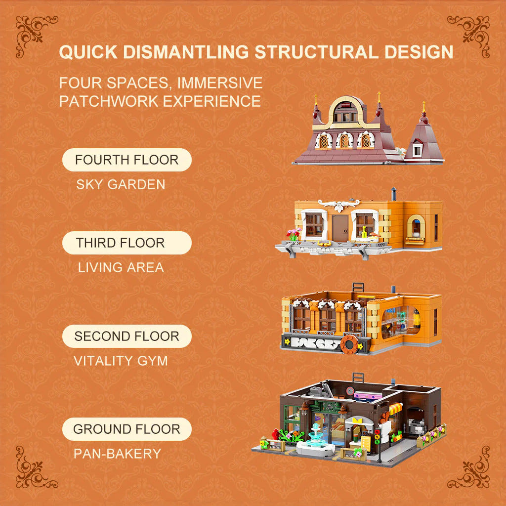 Pantasy Bakery (4-Storey Building) - 2663 pcs - PA85013