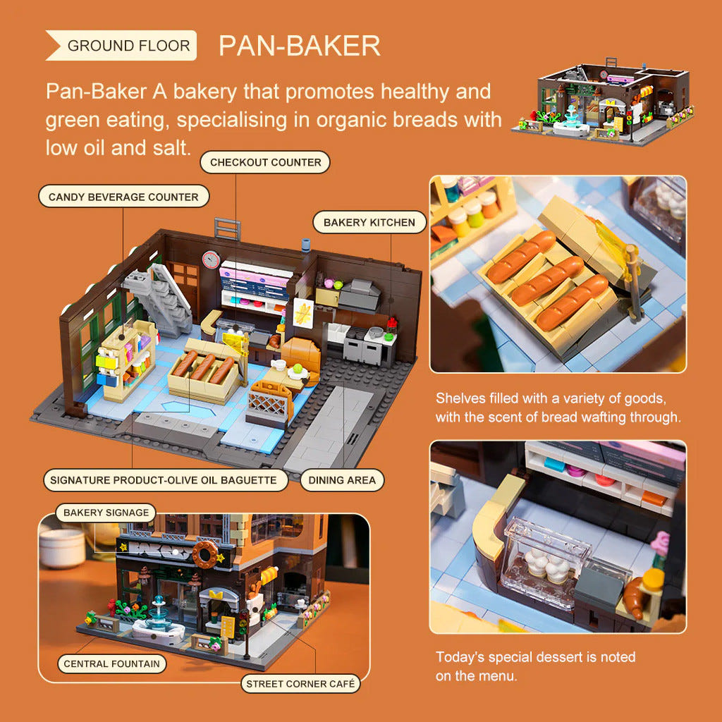 Pantasy Bakery (4-Storey Building) - 2663 pcs - PA85013