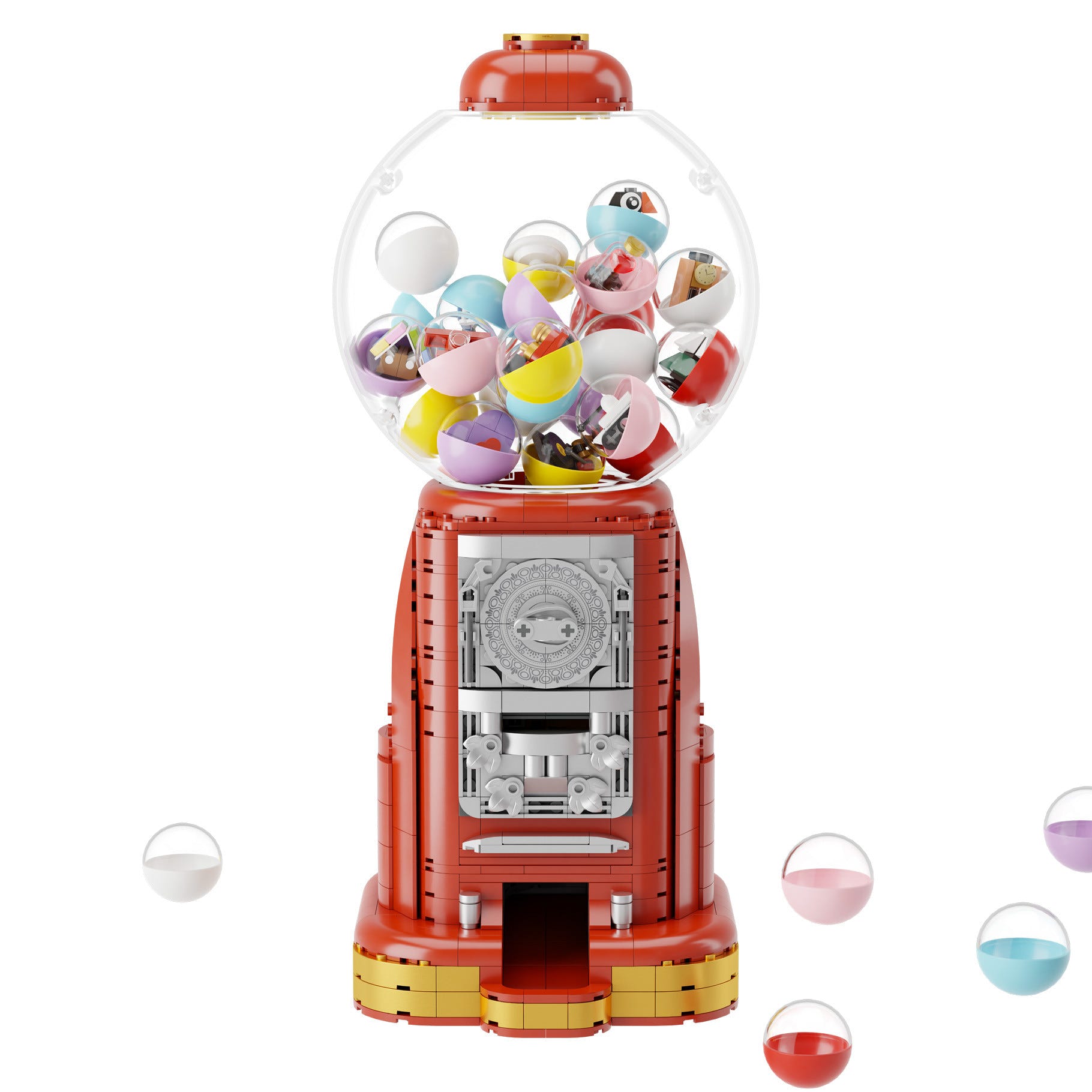 Pantasy Retro Gumball Machine - 936 pcs - PA85016
