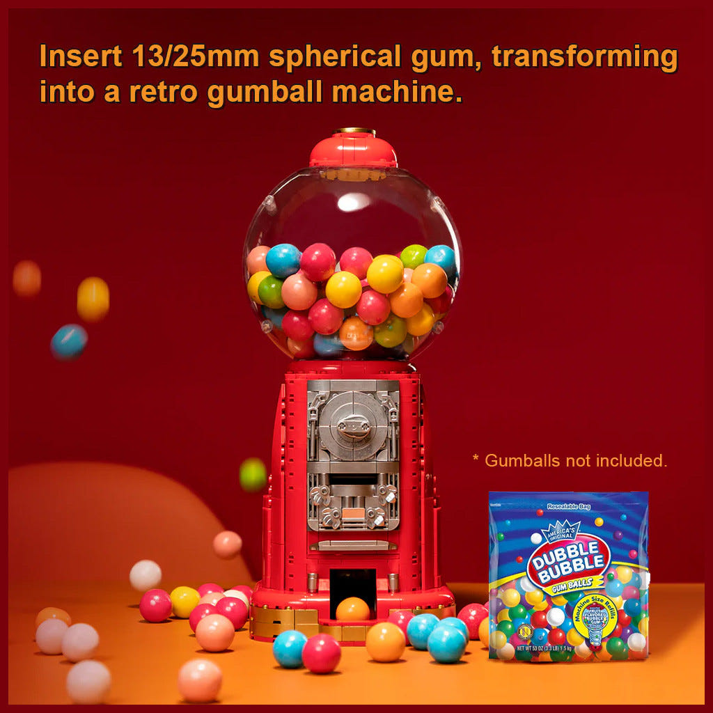 Pantasy Retro Gumball Machine - 936 pcs - PA85016