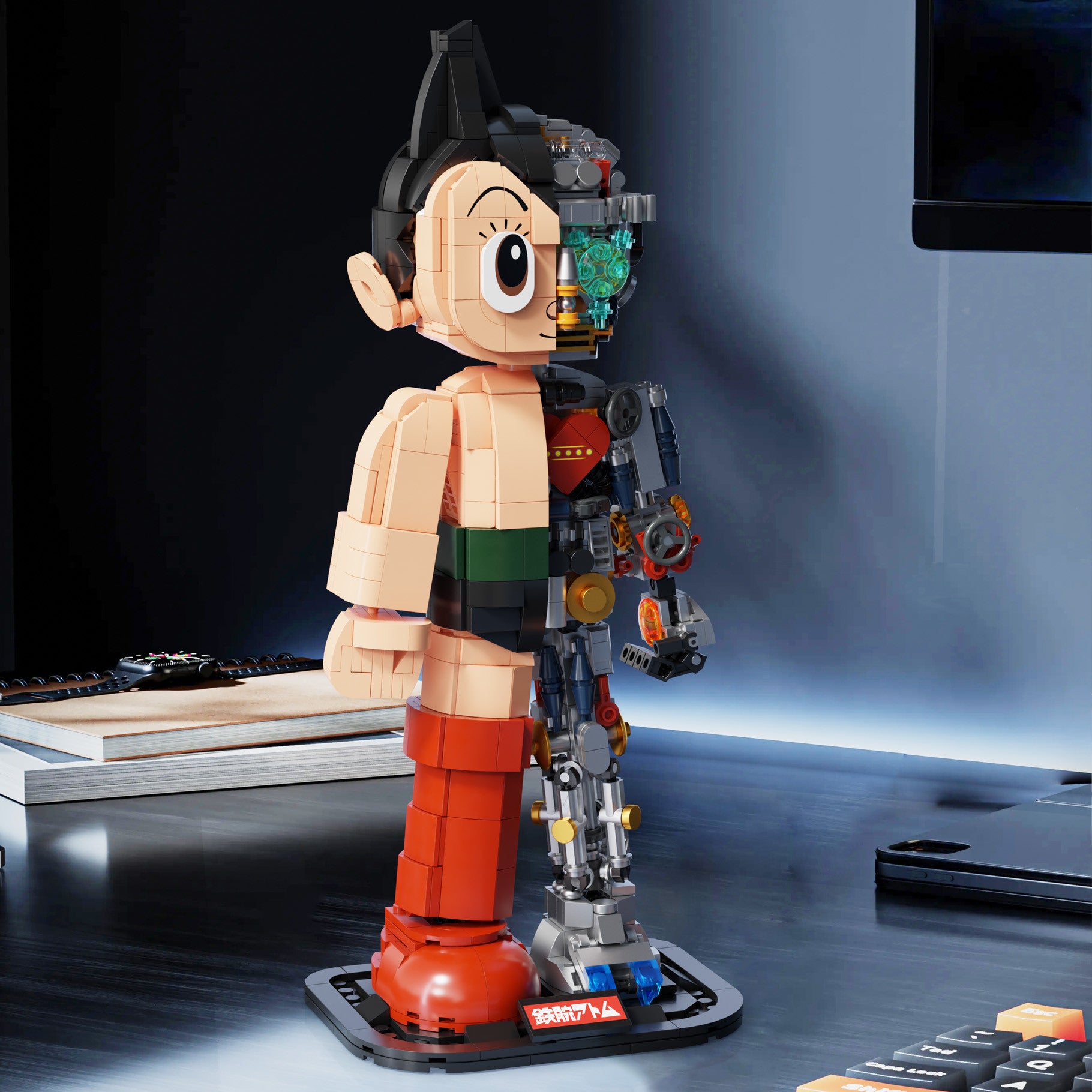 Mechanical Astro Boy Statue - 1080 pcs - Loaded Dice