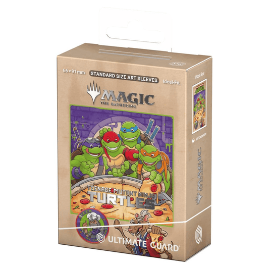 Ultimate Guard Art Sleeves MTG | TMNT - Pizza Box - Loaded Dice