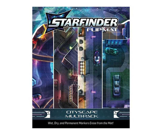 Starfinder Flip-Mat: Cityscape Multi-Pack - Loaded Dice