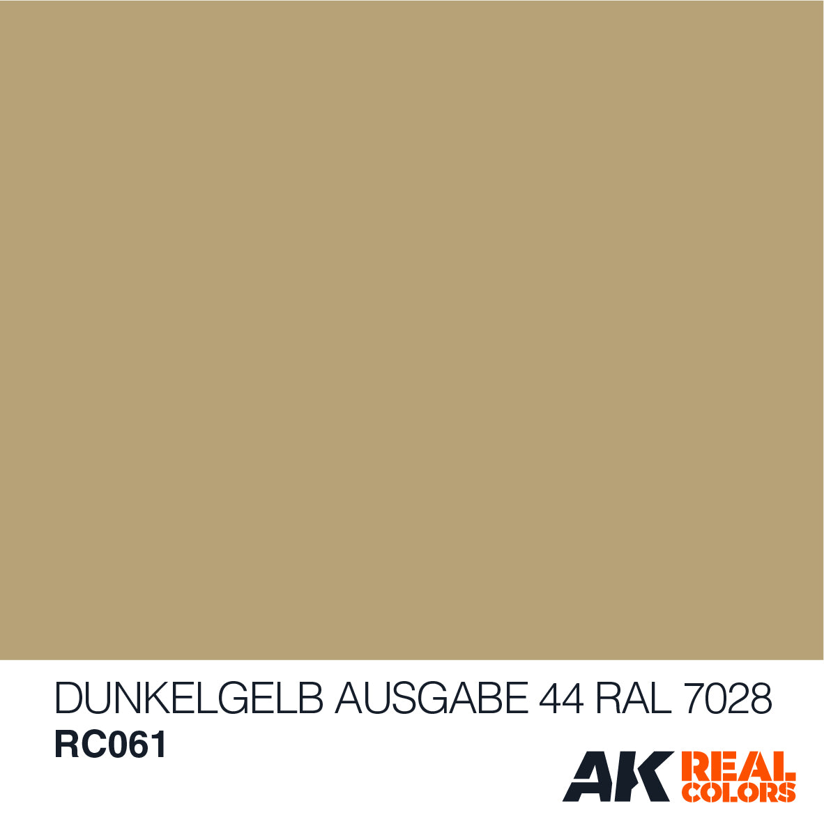 Dunkelgelb Ausgabe 44 Dark Yellow RAL 7028  10ml - Loaded Dice Barry Vale of Glamorgan CF64 3HD