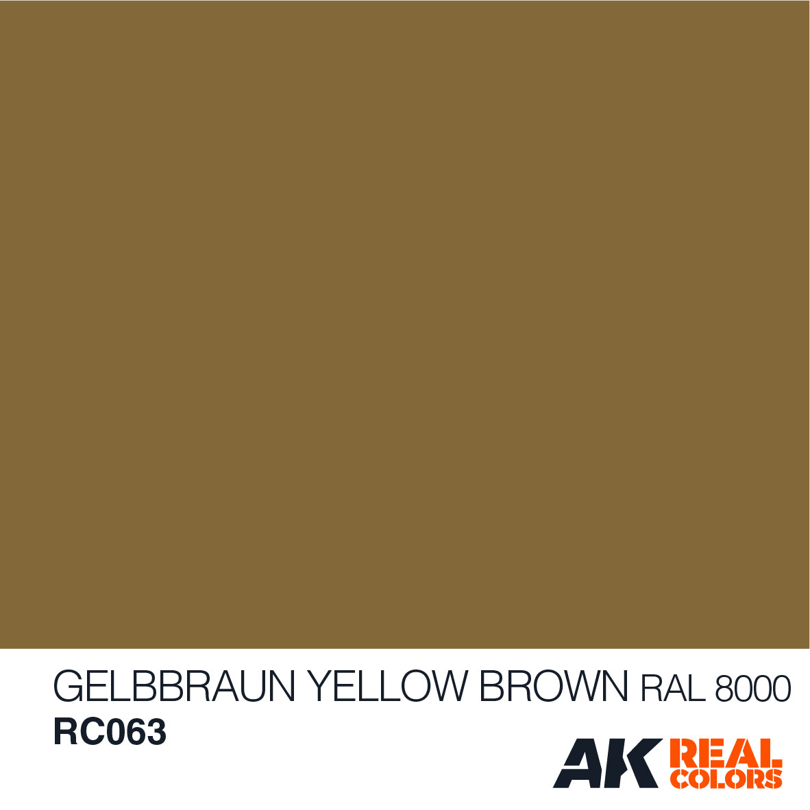 Gelbbraun-Yellow Brown RAL 8000  10ml - Loaded Dice Barry Vale of Glamorgan CF64 3HD
